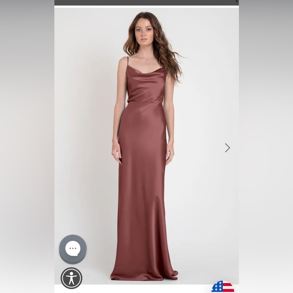 Jenny Yoo Sylvie Dress -Cinnamon Rose - Size 2